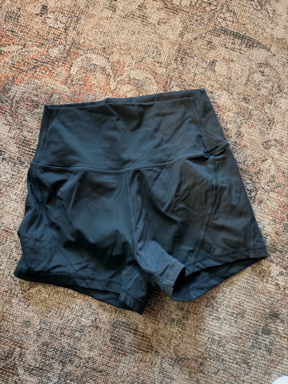 Born Primitive Women's Black Athletic High-Rise Shorts
